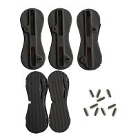 10 Pcs/Set II Fin Box 1 Center Fin+4 Side Fins Surf Fin Plugs 0+5+9 Degree Fin Plug Surfing Board Accessories