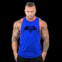 hot【DT】 New Arrivals stringer tank top bat man Cotton Gym sleeveless men Singlet sportswear workout tanktop