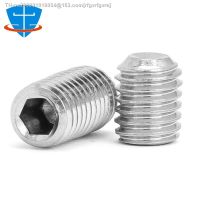 ❉☒ 10pcs 1/4 3/8 5/16 1/2 2 4 5 6 8 10 304 Stainless Steel Anglo American Hex Socket Set Screw Headless Allen Stop Screw Bolt