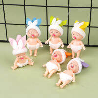 1PC น่ารักมินิอีสเตอร์ตุ๊กตา 9 ซม.Easter Elf ตุ๊กตาเด็กเอลฟ์ตุ๊กตาเคลื่อนย้ายได้แขนขาตุ๊กตาของเล่นกระต่ายอีสเตอร์ตุ๊กตาเด็ก-rangse22