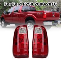 ไฟท้ายกันชนหลังสำหรับ Ford F250 2008 2009 2010 2011 2012 2013 2014 2015ไฟเบรค2016โดยไม่มีหลอดไฟอุปกรณ์เสริมรถยนต์