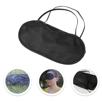 12 Pcs Sleeping Mask Eye Shades Eye Mask Cover Satin Blindfold Silk Eye Shade Outdoor Sleeping Eyeshade
