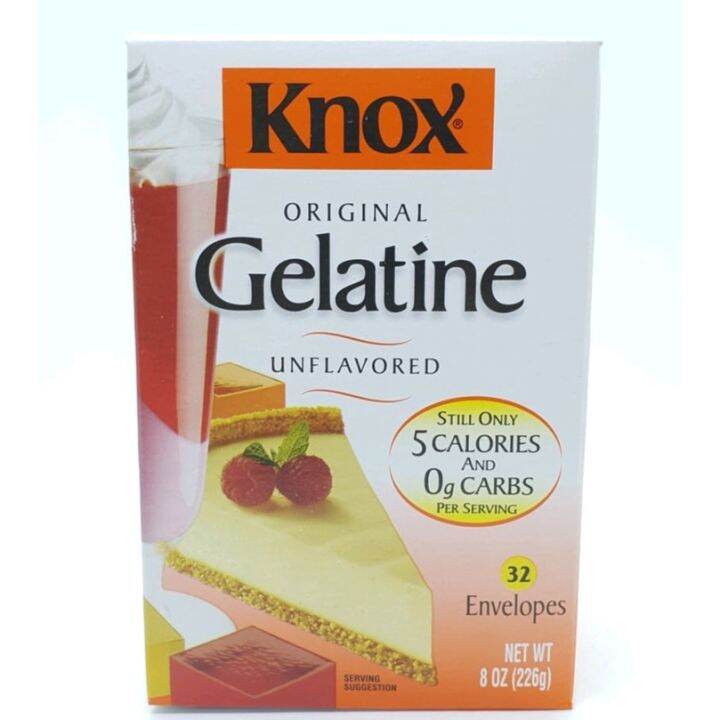 KNOX GELATINE UNFLAVORED 1 BOX OF 32 ENVELOPES Lazada PH