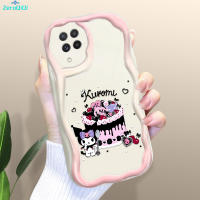 เคส ZeroQiQi สำหรับ Samsung Galaxy A22 M22น่ารัก Cinnamoroll เคสเนื้อครีมลายเมโลดี้ของฉันขอบลอนเคสซิลิโคนแบบนิ่มเคสโทรศัพท์