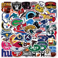 ❉ NFL National Football League Team Logo Series 04 Stickers ❉ 54PcsSet Rugby DIY Fashion Waterproof Doodle Decals Stickers