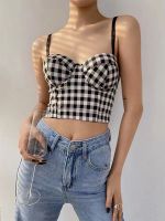 Clarissali Cropped Tight Bustier Camisole