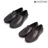 MATINO SHOES รองเท้าชายหนังแท้ รุ่น MC/S 3016 - BLACK/BROWN