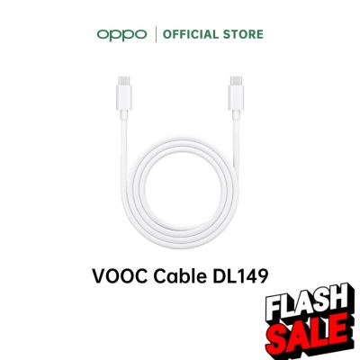 [New] OPPO VOOC Cable DL149 | สายชาร์จ OPPO Cable USB-C to USB-C #สายชาร์จ type c  #สายชาร์จโทรศัพท์  #สาย ฟาสชาร์จ typ c  #สายชาร์จ