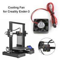 【Cod】 Digital Shop Bangladesh สำหรับ Ender-3 Creality/Ender-3 Pro/CR-10s เครื่องพิมพ์3D 24V 4010พัดลมเป่าลมเย็นเสียงรบกวนต่ำพัดลมวงกลมกระจายความร้อน