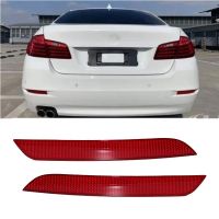 1Pair L R Rear Bumper Reflective Strip Marker Lamp For BMW F10 F18 5 Series 2010 2011 2012 2013 63147203237 63147203238