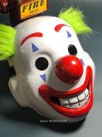 Smiley Face Mask Joker Clown Mask Full Face Plastic Horror Halloween DC Film And Television Props Masquerade Party 【OCT】