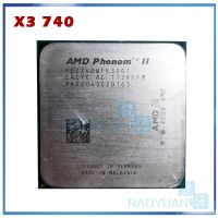 ซ็อกเก็ต AMD Phenom X3 3GHz X3-740เครื่องประมวลผลซีพียู HDZ740WFK3DGI AM3 938pin Gubeng