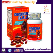 Viên Uống Omega 3,6,9 Healthy Beauty Từ Dầu Hạt lanh