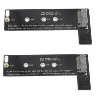 2x ตัวแปลง Ssd M2 Nvme ใหม่สำหรับใช้กับ Mac Mini 2014 A1347 Megen2อะแดปเตอร์ Megeq2