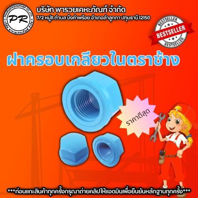 ฝาครอบเกลียวใน ฝาปิดเกลียวในพีวีซี PVC 1/2" (4หุน) ตราช้าง SCG คุณภาพดีมาก SCG 100% สินค้าหนาแข็งแรงทนทาน