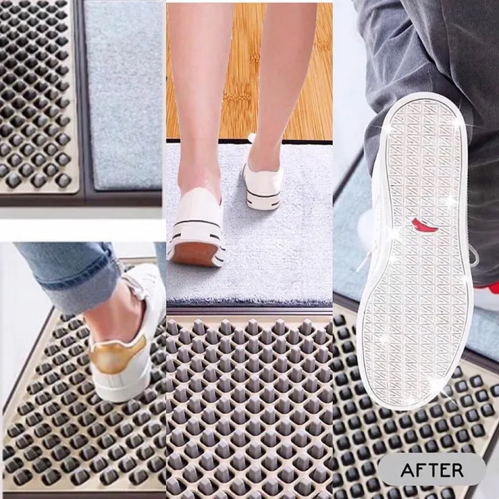 ON HAND 2 in 1 Sponge and dry disinfecting matting antislip with Tray