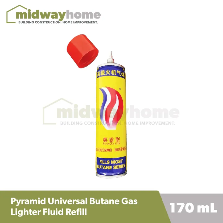 Pyramid Universal Butane Gas Lighter Fluid Refill 170 mL Lazada PH