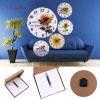 ZZOOI 2023 High Quality Kitchen Wall Clock Battery Operated Large Easy To Read Vintage Wooden Style Free Shipping