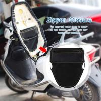 Motorcycle Seat Wall Bag Organizer Tool Storage PU Leather Moped Zipper Bag Moto Storage Pouch Bag For Motorcycle Accessories