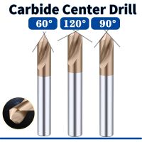 คาร์ไบด์ 60 90 120 องศา CNC Point Drill จุดเริ่มต้นศูนย์ Bit เตรียมคู่มือ Pilot Hole Chamfer Machine Tool