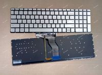 New US Keyboard For HP ENVY 15-w030nd 15-w100nd 15-w110nd 15-w154nr 15-w155nr 15t-w100 X360 15-w Keyboar US Backlit Silver