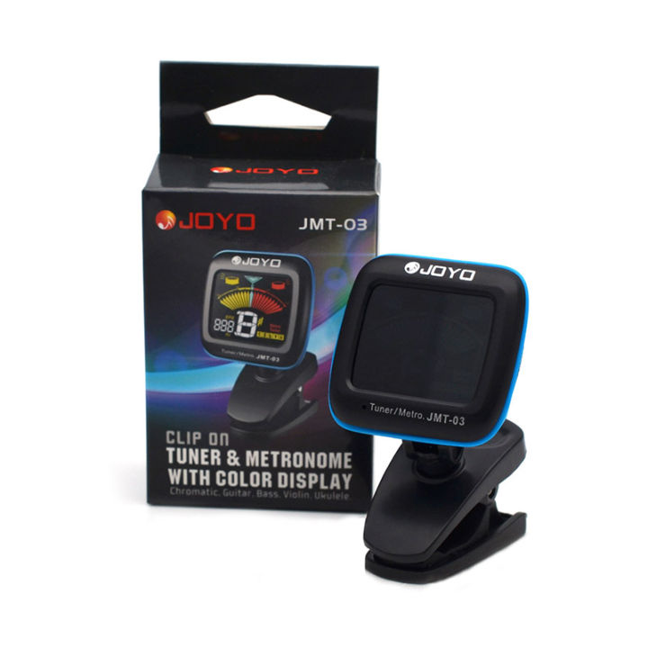 joyo-clip-on-tuner-jmt-03-metronome-with-color-display-mic-clip-tuning-modes