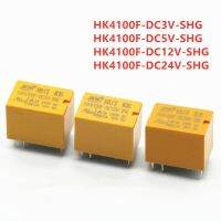 【CC】▬✑﹍  10pcs/lot Relay HK4100F-DC24V-SHG HK4100F-DC12V-SHG HK4100F-DC5V-SHG HK4100F-DC03V-SHG 5V 12V 24V 6pins Relays