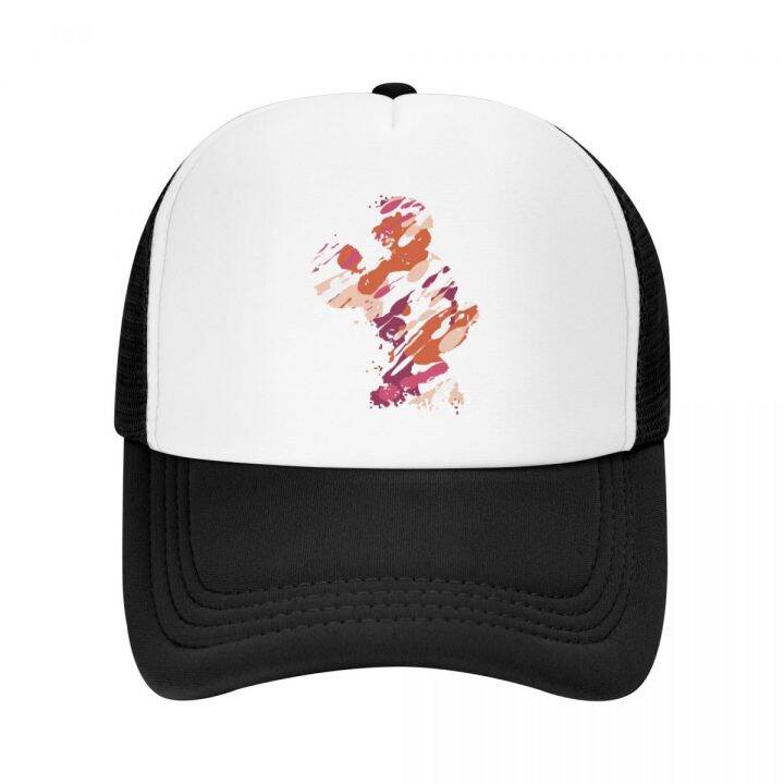 2022-summer-baseball-cap-mickey-breathable-mesh-sun-hats-hip-hop-hat-adjustable-cotton-trucker-caps-for-women-men