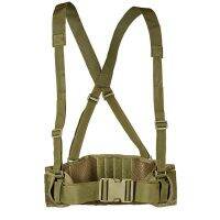 【YF】 Molle 1000D Mens Girdle H-shaped Convenient Airsoft Waist Adjustable Soft Padded