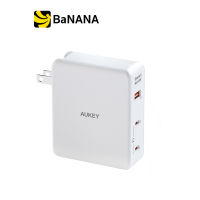 Adapter AUKEY Wall USB Charger 1 USB-A / 2 USB-C (PD140W) GaN Tech White (PA-B7O WH) by Banana IT