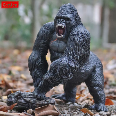 OozDec กอริลลา King Kong ของเล่นนักรบต่อสู้โหมดพีวีซีสัตว์รุ่นตกแต่งแอ็คชั่นบทบาทการเล่น S TORY ของเล่นเด็กของขวัญ