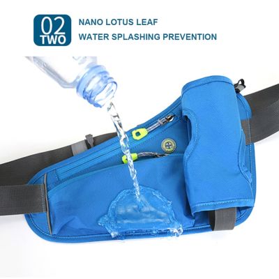 Running Waist Bags Sports Cycling Phone Bag for Women Men Waterproof Water Bottle Holder Outdoor Travelling Belt Fanny Packs Running Belt
