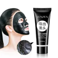 VENZEN Blackhead Mask Cream Get Rid Of Blackheads Cleansing And Purifying Facial Mask Shrink Pores Oil Control Skin Care