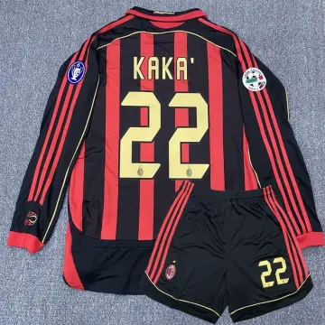 Vintage 22 Kaká Jersey 2006 2007 AC Milan Jersey Long Sleeve 