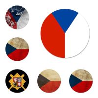 58mm Czech Republic Flag Culture Icons Pins Badge Decoration Brooches Metal Badges For Backpack Decoration Fashion Brooches Pins