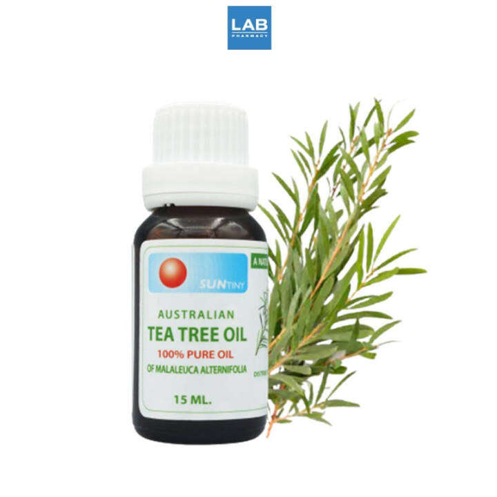 suntiny-australian-tea-tree-oil-15-ml-ซันตินี่-ออสเตรเลียน-ที-ทรี-ออยล์-น้ำมันหอมระเหย-ที-ทรี-ออยล์-แท้-100-1-ขวด-บรรจุ-15-มิลลิลิตร