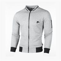 ⊙▨ Spring Autumn Men Golf Jacket Sport Casual Long sleeved loose Clothing Man Korea Top Sweatshirt Ligh soft zipper Man Golf Coat