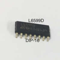 L6599D L6599 SMD DIP-16 IC Power Supply Flip SMD ยี่ห้อST ใหม่แท้คุณภาพดี อะไหล่วงจรอิเล็กทรอนิกส์