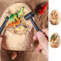 Dino Eggs Dig Kit Excavation Kits Discover Excavation Toy With Learning Cards &amp; Tools Dig Easter Eggs Excavation Kits With Brush Hammer Chisel For Age 4 5 6-8 8-12 Year Old manner