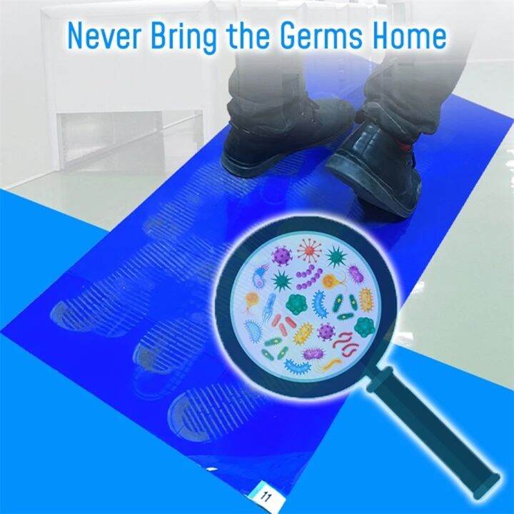 【CW】 Disinfection Mat 30 Layer Peel Off Sticky Floor Door Mat Can Tear