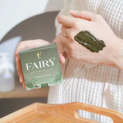 Fairy scrub gluta soap สครับกลูต้าชาเขียวแฟรี่ สบู่แฟรี่ 50 ก.