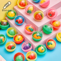 Bangqi Gacha ยางลบผลไม้สุดสร้างสรรค์แบบสุ่มยางลบขนาดเล็กสำหรับเด็กเครื่องเขียนสำหรับโรงเรียนสำนักงานอุปกรณ์แก้ไขยางสำหรับเด็ก