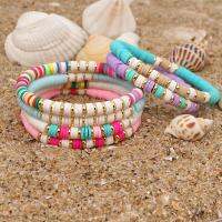 【YF】✲☢♤  Go2Boho Beach Colorful Boho African Stretch Heishi Beads for