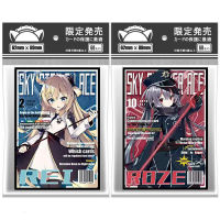 60PCS 62X89Mm Card Sleeves Anime Card Shield Trading Cards Illustration Convenient Protector Card Cover For YGO Japanese Cards