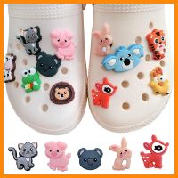 COD DSFGERTURUU Crocs Jibbitz Hole shoe buckle shoe flower DIY cartoon rabbit cat shoe buckle PVC soft rubber material garden shoe flower shoe buckle beach shoe accessories shoe decoration