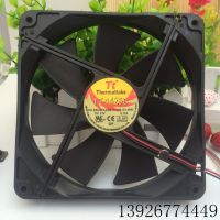 พัดลมสำหรับ EVERFLOW Thermaltake TT TT-1425B 14เซนติเมตร TT-1425 14025เงียบพัดลมระบายความร้อน A1425L12S 12โวลต์0.3A