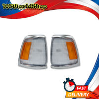 Front Corner Turn Signal Light Lamp for Toyota LN85 Mighty X 2WD Pickup Truck Toyota  ขนาด 19.00 x 4.00 x 19.00 cm จำนวน 2 Pieces Toyota LN85 Mighty X 2WD ปี1988 - 1997