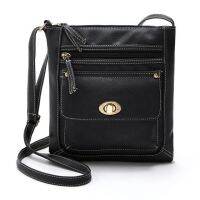 【✲High Quality✲】 hu0772 Sleeper 5001สตรีกระเป๋านักเรียนหนัง Cross Body กระเป๋าสะพายไหล่สีทึบ Casual Zipper กระเป๋านุ่ม