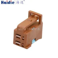 1-20sets 4pin  auto electrical wire connector unsealed wire cable car connector 6098-2830 Electrical Connectors