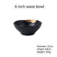 68Inch Nordic Creative Ceramic Bowl Black Gold Dark Jade Relief Noodle Bowl Gold Foil Design Food Pot Soup Ramen Bowl Tableware